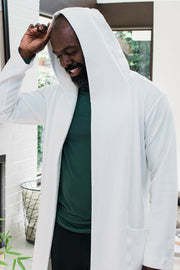 Elliot Bamboo & Organic Cotton Sweatshirt Hooded Robe