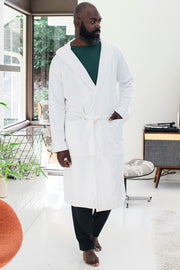 Elliot Bamboo & Organic Cotton Sweatshirt Hooded Robe