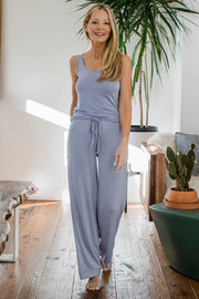 Gillian Piped Bamboo Pajama Pant