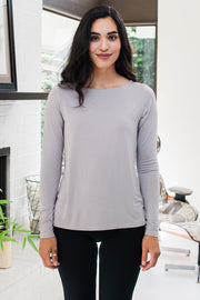 Jena Long Sleeve Bamboo Tee Shirt