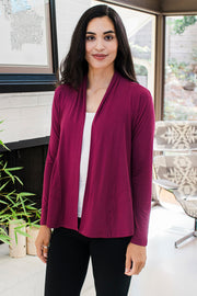 Tatum Hi-Low Bamboo Cardigan Wrap