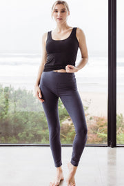 Breilyn Ultra-Stretch High-Waisted Bamboo & Organic Cotton Legging