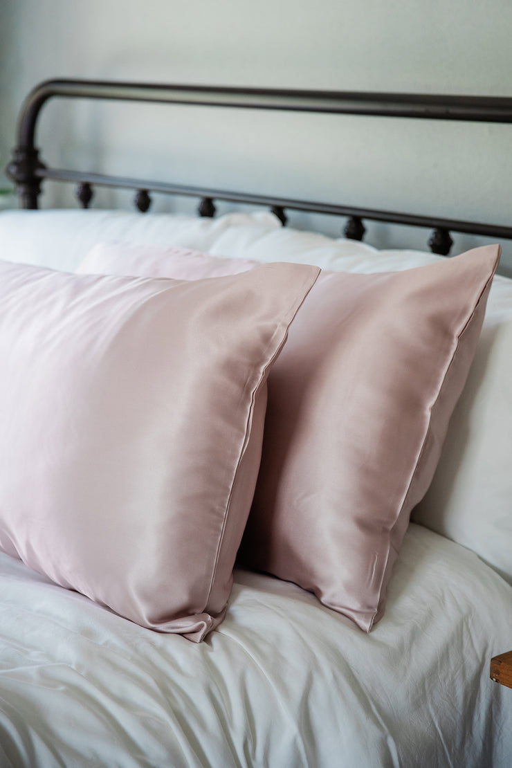 Silk Charmeuse Pillowcase Set